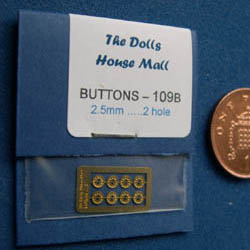 ''B'' Button Set ....2.5mm....2 Holes
